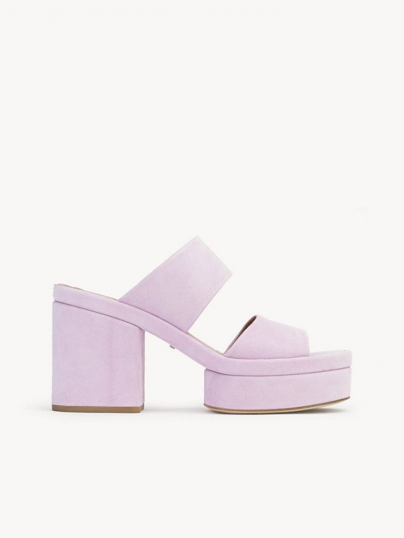 Sandálias Chloe Odina High-heel Roxo | CHE-SR14183