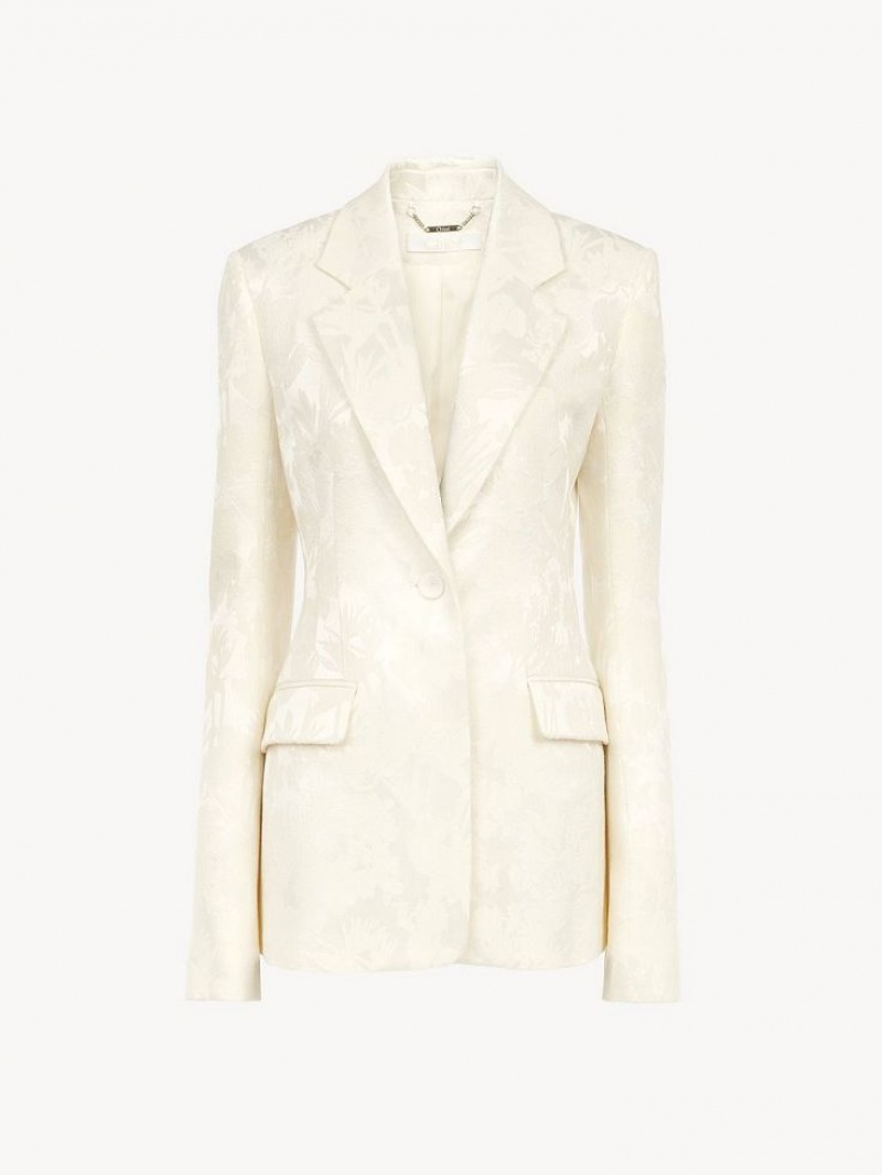 Suit Chloe Single-breasted Branco | CHE-SR14031