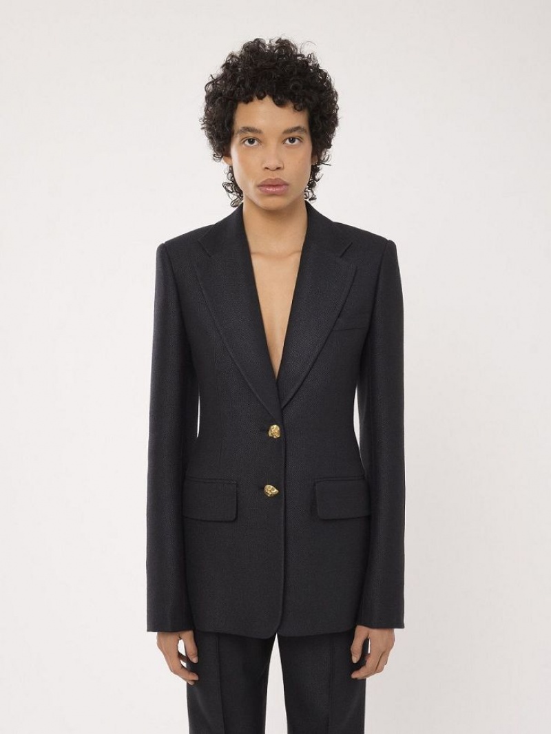 Suit Chloe Two-button Tailored Pretas | CHE-SR14028