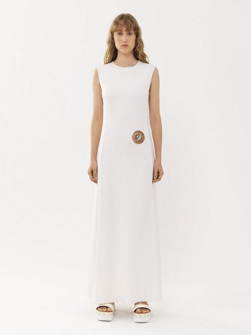 Vestido Chloe Sleeveless Branco | CHE-SR13845